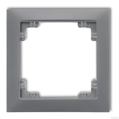 DECO Single frame gray mat