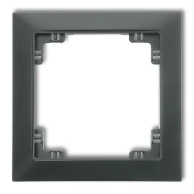 DECO Single universal frame graphite mat