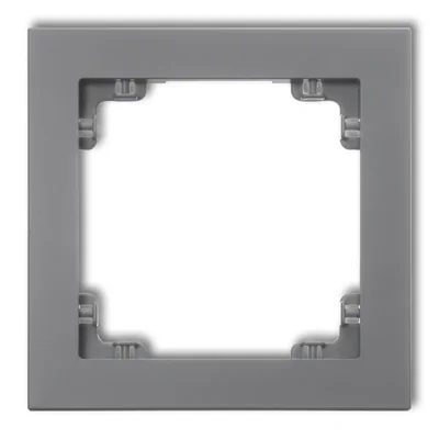DECO Single Universalrahmen grau matt