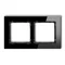 DECO Universal double black frame, black bottom