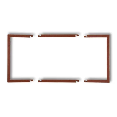 DECO Universal double brown metallic filling frame