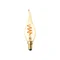 Decorative LED bulb 2.5W E14 C35T amber