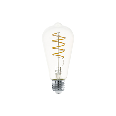 Decorative LED bulb 4W 2700K ST64 transparent
