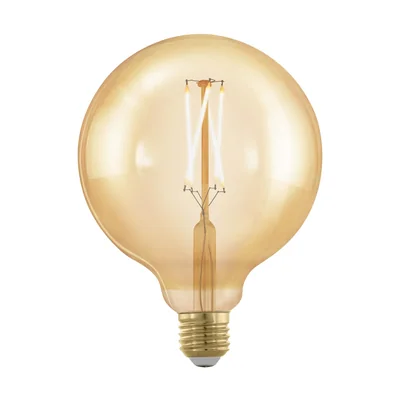 Decorative LED bulb 4W G125 1700K dimmable amber