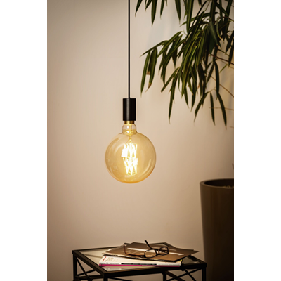 Decorative LED bulb 8W 2100K PS160 amber
