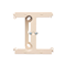 Deep surface-mounted box (40mm) - expansion element for PSC box for multiple frames, beige