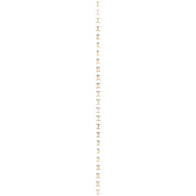 Deep surface-mounted box (40mm) - expansion element for PSC box for multiple frames, beige