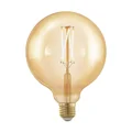Dekorative LED-Glühbirne 4W G125 1700K dimmbar bernsteinfarben
