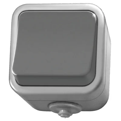 DELFINA Single-pole gray switch