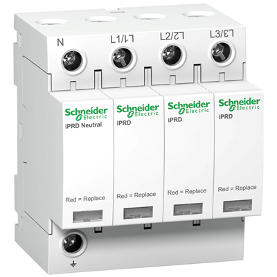 Descargador de sobretensiones iPRD40r-T2-3N 3+1 polos Tipo 2 40 kA con contacto