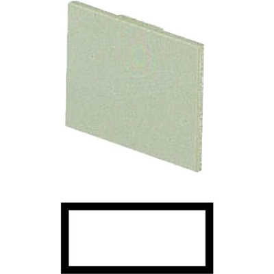 Description plate, pure aluminium, 02SQ25