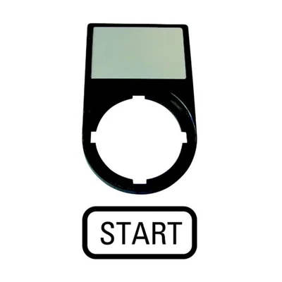 Description plates, START, M22S-ST-GB1