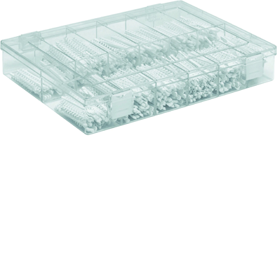 Description strips for serial terminals (0-9) - set of 6000 pieces