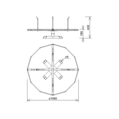 Desenrollador horizontal