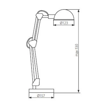Desk lamp PIXA KT-40 BLACK