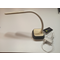 Desk lamp with a white speaker