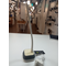 Desk lamp with a white speaker