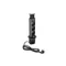 DESK RECESSED EXTENSION CORD 60mm, 3X GROUNDED SOCKETS (BLACK)