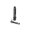 DESK RECESSED EXTENSION CORD 60mm, 3X SOCKET WITH EARTHING, 2XUSB 2.1A 5V (BLACK)