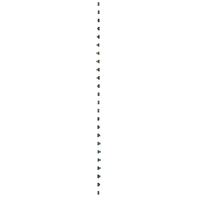 Deska K45/2 konektory USB typu A samice 22,5x45mm + patice, grafitově šedá