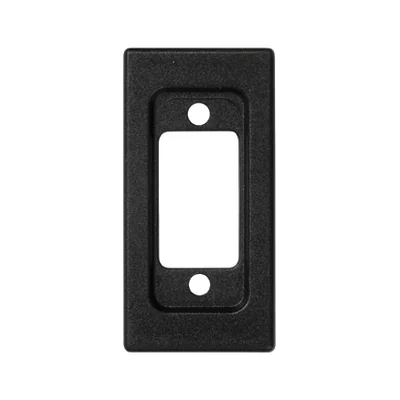 Deska K45/2 VGA konektory (D-Sub 15) 22, 5x45mm, grafitově šedá