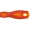 Destornillador plano 1000V, 2,5 x 75 mm, S2