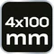 Destornillador plano de 1000 V, 4,0 x 100 mm, S2