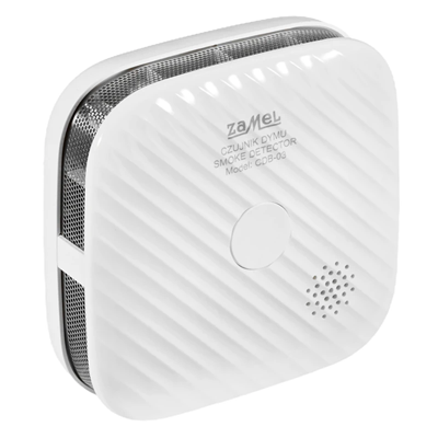 Détecteur de fumée à batterie GARDI Wi-Fi Tuya 85dB IP20 blanc CDB-03