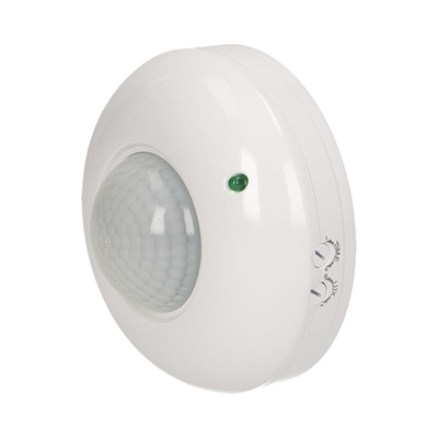 Détecteur de mouvement 360 degrés IP20, 1200W, CR-203 blanc