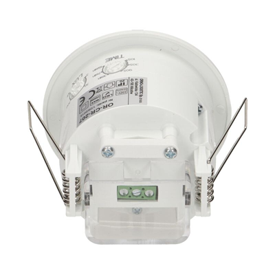 Détecteur de mouvement 360 degrés IP20, 1200W pour plafonds suspendus, blanc