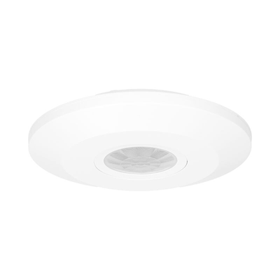 Détecteur de mouvement 360 degrés IP20, 2000W, ultra plat, blanc