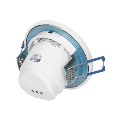 Détecteur de mouvement 360 degrés IP20, 800W pour plafonds suspendus, blanc