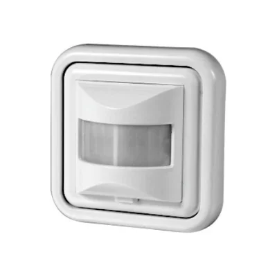 Détecteur de mouvement PIR, blanc, pour boîtier de montage Ø60