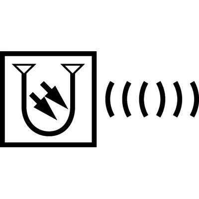 Detector de humo y calor por radio a pilas, blanco