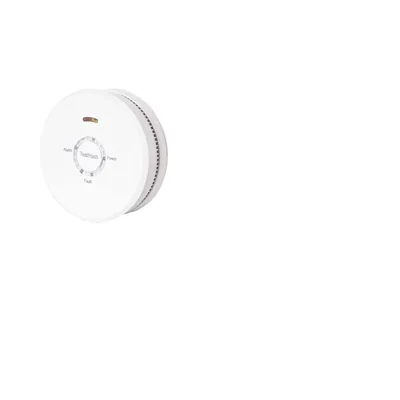 Detector de monóxido de carbono a batería VIAGO 85db blanco