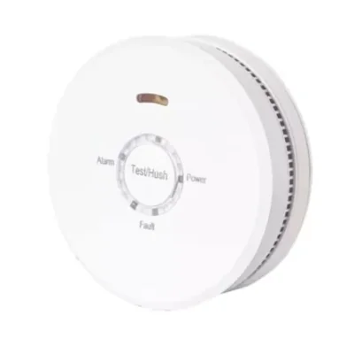 Detector de monóxido de carbono a batería VIAGO 85db blanco