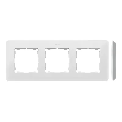 Dettaglio Cornice ORIGINALE a 3 pieghe - base premium bianca/alluminio
