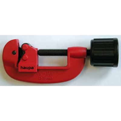 Device for cutting Cu pipes 3-35 mm