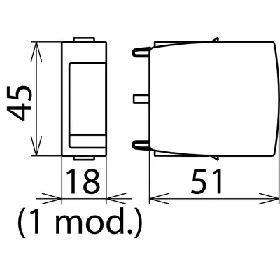 DG MOD 275 protection module for DEHNguard M / S DG MOD 275 arrester