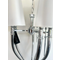 DIABLO Pendant lamp E14 IP20 silver with white lampshades