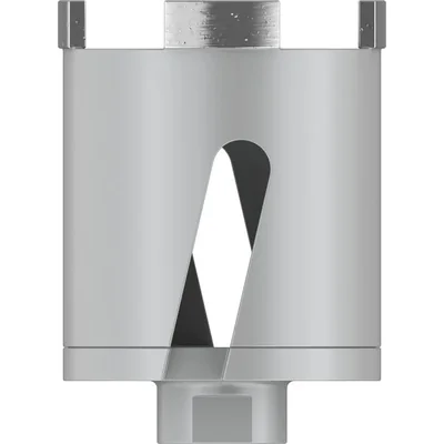 Diamantový vrták s objímkou 68 mm, 60 mm, 4 segmenty, 10 mm