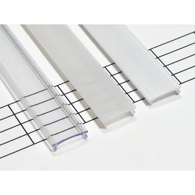 Diffuser for pressed LED profile 202cm Frozen