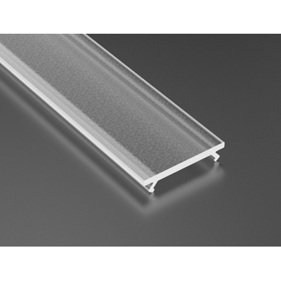 Diffuser for pressed LED profile 202cm PMMA FROSTED Frozen