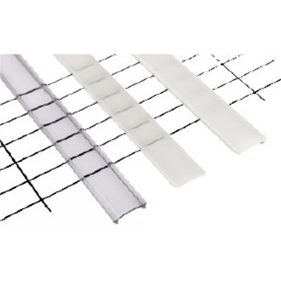 Diffusor für das LED-Profil NTB (schmal) gepresst in 100cm transparent