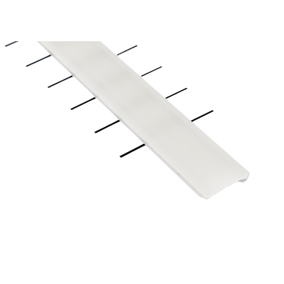 Diffusor für gepresstes LED-Profil, 202 cm dick, sehr milchig