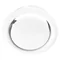 Diffusore di scarico con flangia di 125 mm di diametro - bianco O AW-125