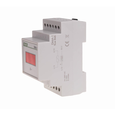 Digital current indicator, single-phase DMA-1 true RMS, 100/5A indirect measurement