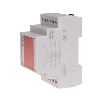 Digital indicator of current intensity three-phase DMA-3 true RMS