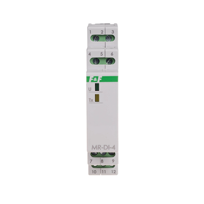 Digital input extension module, with MODBUS RTU output, 1 module