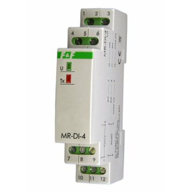 Digital input extension module, with MODBUS RTU output, 1 module